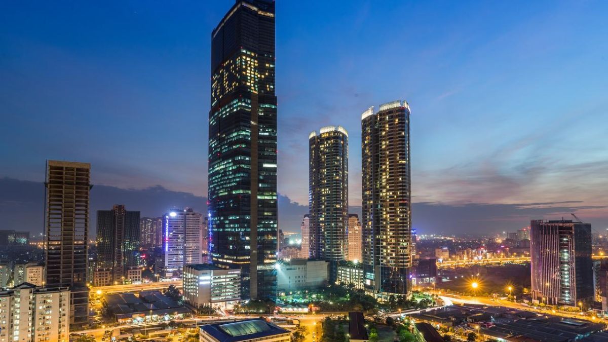 Keangnam Landmark Tower - sảnh & không gian văn phòng